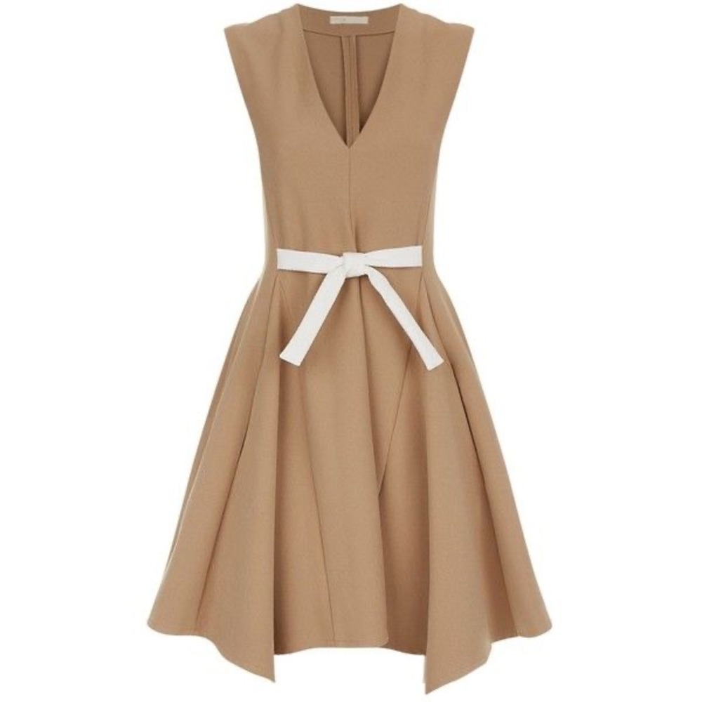NWOT Maje V neckline Pinafore Dress Size 1